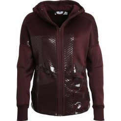 Adidas by Stella McCartney Bluza z kapturem bordeaux. Czerwone bluzy sportowe damskie marki adidas by Stella McCartney, l, z poliesteru, z kapturem. W wyprzedaży za 349,30 zł.