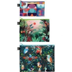 Saszetki Zip Pockets 3 szt. Hvass&Hannibal. Saszetki damskie LOQI, bez wzorów, eleganckie, średnie, bez dodatków. Za 63,00 zł.