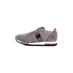 Buty Blauer 9SQUINCY01/TEX. Szare trampki męskie Blauer, bez wzorów, bez zapięcia. Za 473,76 zł.