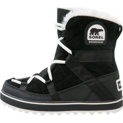 Buty zimowe damskie: Sorel GLACY EXPLORER SHORTIE Botki sznurowane black