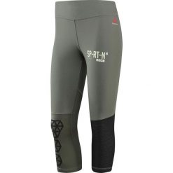 Legginsy do biegania damskie 3/4 REEBOK SPARTAN RACE CAPRI / BR2106. Spodnie damskie Reebok. Za 179,99 zł.