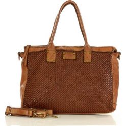 Marco mazzini torebka skórzana italian vintage satchel camel. Brązowe torebki klasyczne damskie MAZZINI, w paski, ze skóry, klasyczne, bez dodatków. W wyprzedaży za 519,00 zł.