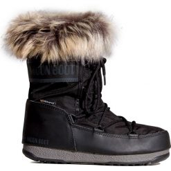 Buty MOON BOOT MONACO LOW WP 2. Czarne buty trekkingowe damskie na zimę. W wyprzedaży za 560,00 zł.
