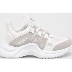 Answear - Buty. Żółte buty sportowe damskie ANSWEAR, bez wzorów, z materiału, sportowe. Za 149,90 zł.