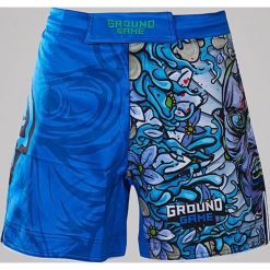Spodenki i szorty męskie: Ground Game Sportswear Spodenki MMA Namakubi niebieskie r. S