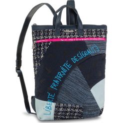 Plecak DESIGUAL - 19WAKA41 5000. Niebieskie plecaki męskie Desigual, bez wzorów, z materiału, sportowe. W wyprzedaży za 189,00 zł.