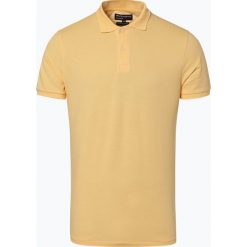 Nils Sundström - Męska koszulka polo, żółty. Żółte koszulki męskie Nils Sundström, m, bez wzorów, polo, bez rękawów. Za 49,95 zł.