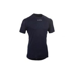 Koszulka do rugby Perf Tee R500. Niebieskie koszulki męskie OFFLOAD, m, bez wzorów, z poliesteru, bez kołnierzyka, bez rękawów, do biegania. Za 34,99 zł.