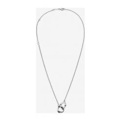 Calvin Klein Naszyjnik Srebrny. Szare naszyjniki damskie Calvin Klein, srebrne. Za 392,95 zł.