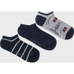 John Frank - Skarpety (3-Pack). Szare skarpetki męskie John Frank, bez wzorów, z elastanu. Za 29,90 zł.