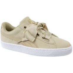 Puma Basket Heart Metallic Safari 364083-01 37,5 Beżowe. Brązowe buty sportowe damskie marki Puma, bez wzorów, ze skóry, sportowe. W wyprzedaży za 239,99 zł.