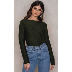 Rut&Circle Sweter Adelita - Green. Zielone bez kategorii marki Rut&Circle, z dzianiny, z okrągłym kołnierzem. W wyprzedaży za 33,29 zł.