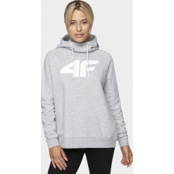 Bluza damska BLD304 - szary melanż. Szare bluzy damskie m, melanż, z dzianiny. W wyprzedaży za 99,99 zł.