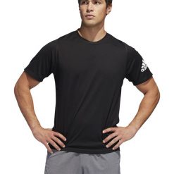 ADIDAS FREELIFT SPORT ULTIMATE SOLID TEE > DU1426. Koszulki sportowe męskie Adidas, m, bez wzorów, z poliesteru, z okrągłym kołnierzem, bez rękawów, climalite (adidas). Za 99,99 zł.