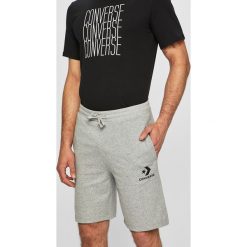 Converse - Szorty. Szare spodenki i szorty męskie Converse, m, bez wzorów, z bawełny, casualowe. W wyprzedaży za 119,90 zł.