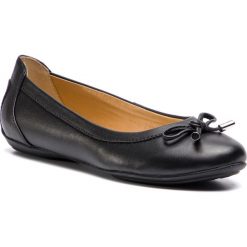 Baleriny GEOX - D Charlene A D84Y7A 000BC C9999 Black. Czarne baleriny damskie Geox, bez wzorów, ze skóry ekologicznej, klasyczne, bez obcasa. Za 259,00 zł.