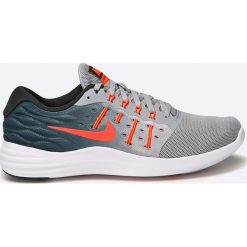 Nike - Buty Lunarstelos. Szare buty sportowe męskie Nike, z materiału, bez zapięcia, na fitness i siłownię. W wyprzedaży za 269,90 zł.
