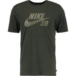 T-shirty męskie z nadrukiem: Nike SB LOGO Tshirt z nadrukiem sequoia