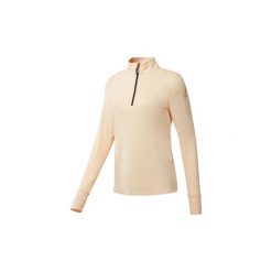 Bluzy Reebok Sport Bluza 1/4 Zip Running. Różowe bluzy damskie bez kaptura Reebok Sport, xl, bez wzorów, bez rękawów. Za 269,00 zł.
