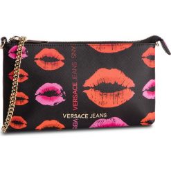 Torebka VERSACE JEANS - E3VTBPJ1 71099 500. Czarne torebki klasyczne damskie Versace Jeans, bez wzorów, z jeansu, eleganckie, bez dodatków. W wyprzedaży za 229,00 zł.