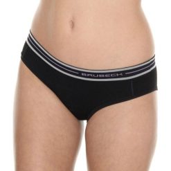 Figi: Brubeck Figi damskie hipster Active Wool czarne r. XL (HI10190)