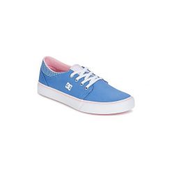 Buty Dziecko DC Shoes TRASE TX SE. Niebieskie trampki dziewczęce DC Shoes, bez wzorów, bez zapięcia. Za 143,40 zł.