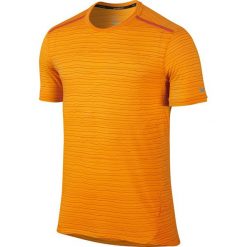 Koszulki sportowe męskie: koszulka do biegania męska NIKE DRI-FIT COOL TAILWIND STRIPE SHORT SLEEVE / 724809-868 – NIKE DRI-FIT COOL TAILWIND STRIPE SHORT SLEEVE