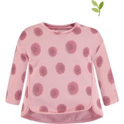 Bluza w kolorze jasnoróżowym. Czerwone bluzy niemowlęce bellybutton, z bawełny. W wyprzedaży za 42,95 zł.