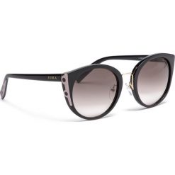 Okulary przeciwsłoneczne FURLA - Rialto 995309 D 238F REM Onyx. Czarne okulary przeciwsłoneczne damskie Furla. Za 850,00 zł.