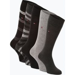 Tommy Hilfiger - Skarpety męskie pakowane po 5 szt., czarny. Czarne skarpetki męskie marki TOMMY HILFIGER, z bawełny. Za 129,95 zł.