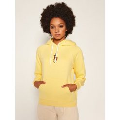 Bluza Polo Ralph Lauren Knt 211800246003. Żółte bluzy damskie Polo Ralph Lauren, xl, bez wzorów, bez rękawów, bez kaptura. Za 699,00 zł.