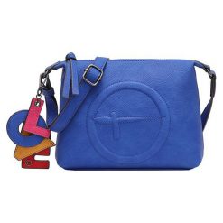 Tamaris Torebka Crossbody Torebka Fee Crossbody Bag S 3043191-800 Blue. Niebieskie torebki klasyczne damskie Tamaris, bez wzorów, pikowane, bez dodatków. W wyprzedaży za 141,00 zł.