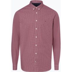Tommy Hilfiger - Koszula męska, czerwony. Szare koszule męskie slim marki TOMMY HILFIGER, l, z bawełny, button down, z długim rękawem. Za 349,95 zł.