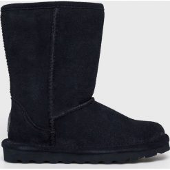 Bearpaw - Śniegowce Elle Short. Fioletowe śniegowce damskie marki Bearpaw, z wełny, bez zapięcia. W wyprzedaży za 359,90 zł.