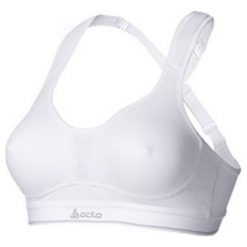 Odlo Biustonosz Bra Medium Balance Fit biały r. 75E (13031E). Białe biustonosze sportowe damskie marki Odlo. Za 137,67 zł.