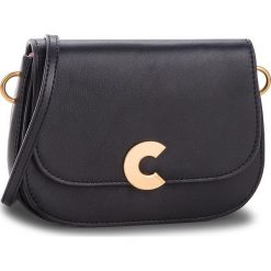 Torebka COCCINELLE - CK0 Craquante Smooth E1 CK0 55 01 01 Noir 001. Czarne listonoszki damskie Coccinelle, ze skóry. W wyprzedaży za 799,00 zł.