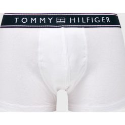 Tommy Hilfiger - Bokserki. Białe bokserki męskie TOMMY HILFIGER, bez wzorów, z elastanu. Za 119,90 zł.