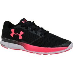 Under Armour W Charged Reckless 1288072-001. Czarne buty sportowe damskie Under Armour, bez wzorów, z materiału, sportowe, do biegania. W wyprzedaży za 229,99 zł.