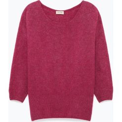 Sweter "Woxilen" w kolorze fuksji. Różowe swetry damskie American Vintage, bez wzorów, z wełny, bez rękawów, bez kaptura. W wyprzedaży za 182,95 zł.