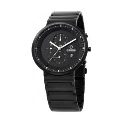 Obaku V147GBBSB1 - Zaufało nam tysiące klientów, wybierz profesjonalny sklep. Czarne zegarki męskie marki Obaku. Za 882,00 zł.