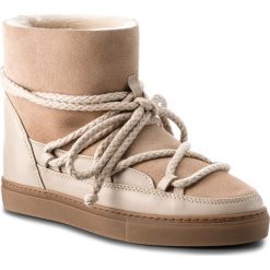 Buty INUIKII - Sneaker Classic 70202-5 Beige. Brązowe kozaki damskie Inuikii, na zimę, ze skóry, na niskim obcasie, bez zapięcia. W wyprzedaży za 729,00 zł.
