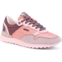 Sneakersy PEPE JEANS - Bimba Mesh PLS30970 Pink 325. Różowe półbuty damskie Pepe Jeans, z jeansu. W wyprzedaży za 249,00 zł.