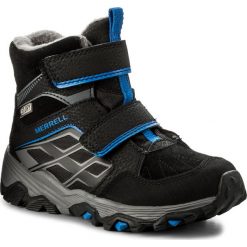 Buty zimowe chłopięce: Śniegowce MERRELL – Moab Polar Wtrpf MC57098 Blk