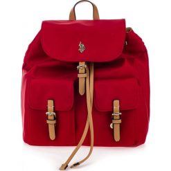U.S. POLO ASSN. plecak damski New Houston czerwony. Czerwone plecaki damskie U.S. Polo Assn., bez wzorów. Za 419,00 zł.