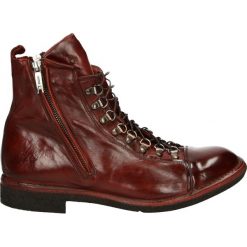 Botki męskie - AE07A RIB ROS. Brązowe botki męskie Venezia, ze skóry. Za 1369,00 zł.