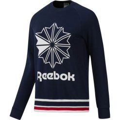 Bluza Reebok AC FT Crew (DH1383). Czarne bluzy damskie Reebok, bez wzorów, z bawełny, bez rękawów, bez kaptura. Za 165,99 zł.