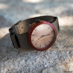 Zegarki męskie: drewniany zegarek męski new hoop 43 mm n050