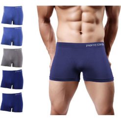 BOKSERKI TERMOAKTYWNE PIERRE CARDIN 5PAK MIX 2. Slipy męskie termoaktywne Pierre Cardin, m, bez wzorów, z elastanu. Za 74,99 zł.