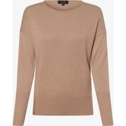 SvB Exquisit - Sweter damski z czystego kaszmiru, beżowy. Brązowe swetry damskie SvB Exquisit, bez wzorów, z kaszmiru, eleganckie, bez rękawów, bez kaptura. Za 899,95 zł.