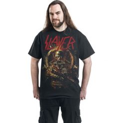 Slayer Comic Book Cover T-Shirt czarny. Czarne t-shirty męskie z nadrukiem marki Slayer, xl, z dekoltem na plecach. Za 89,90 zł.